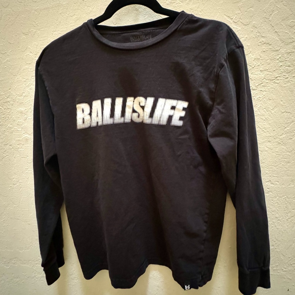 Ballislife Black Longs Sleeves Men’s Medium